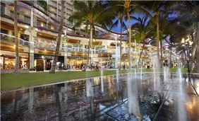 Waikiki Beach Walk Fountains