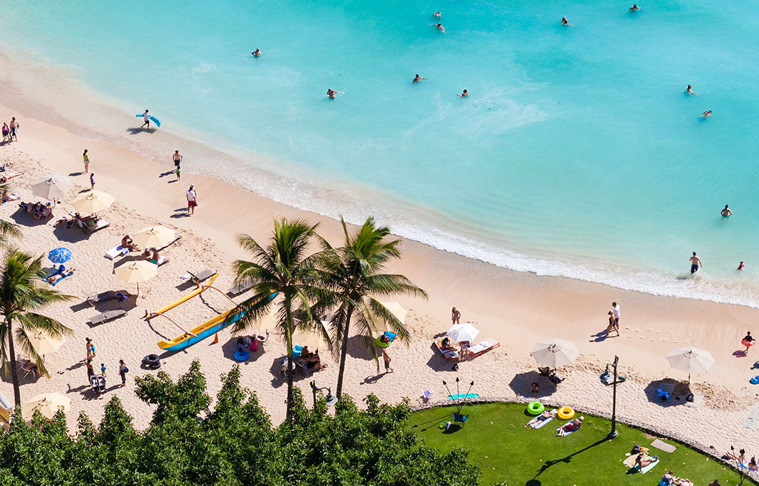 Beaches of Honolulu, Hawaii Hotel