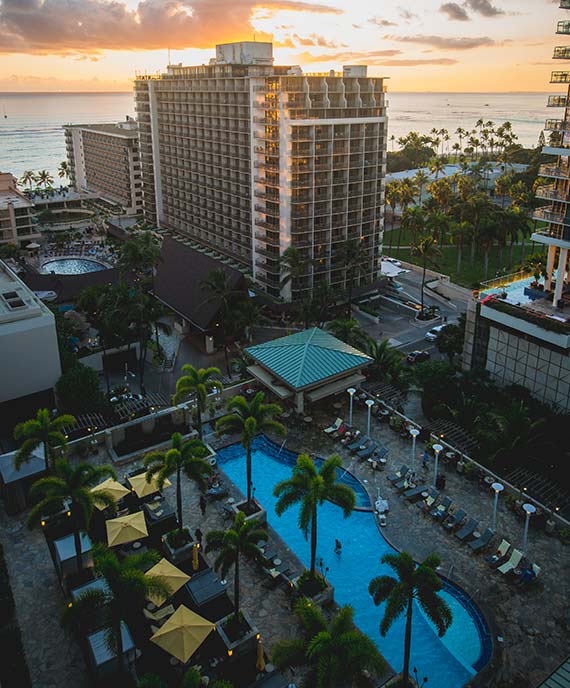 Leisure in Honolulu, Hawaii Hotel