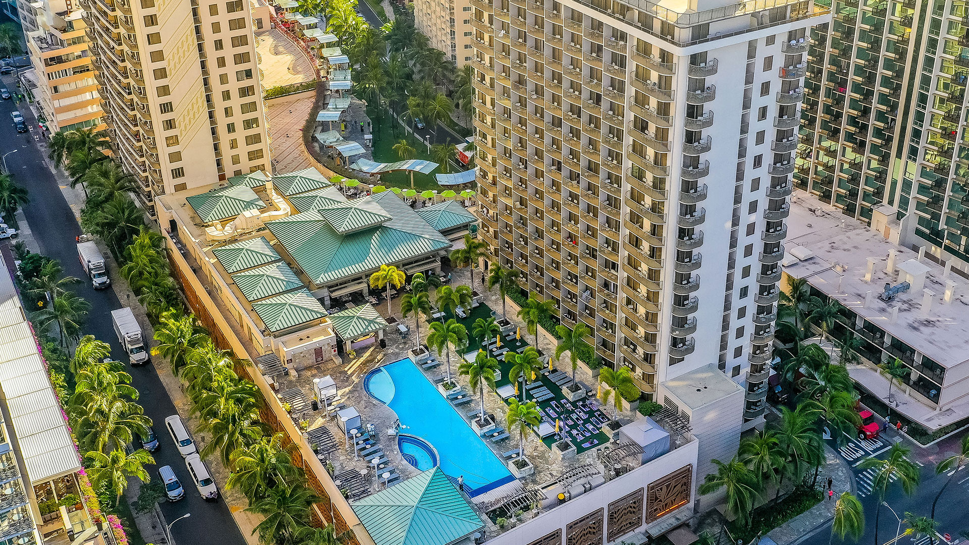 The Embassy Suites Waikiki Beach Walk 