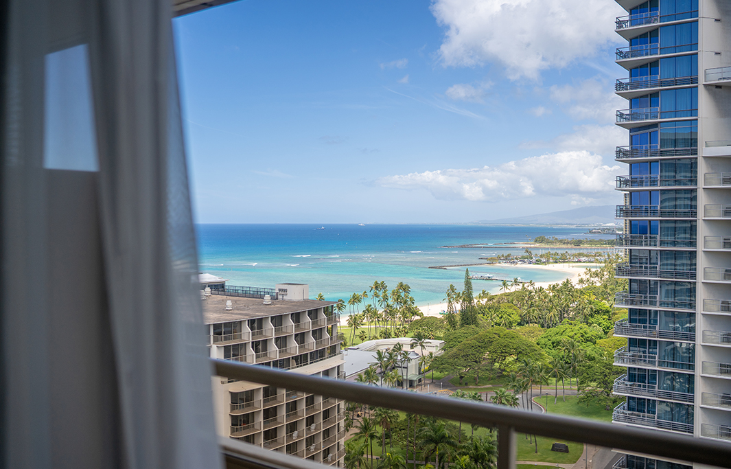 Ocean View In Waikiki, Honolulu, Hawaii Hotel